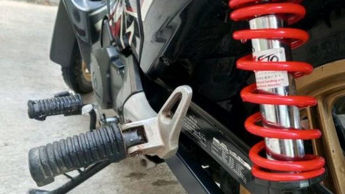 Solusi altenatif footstep alias pijakan kaki boncenger yang sudah mulai ...